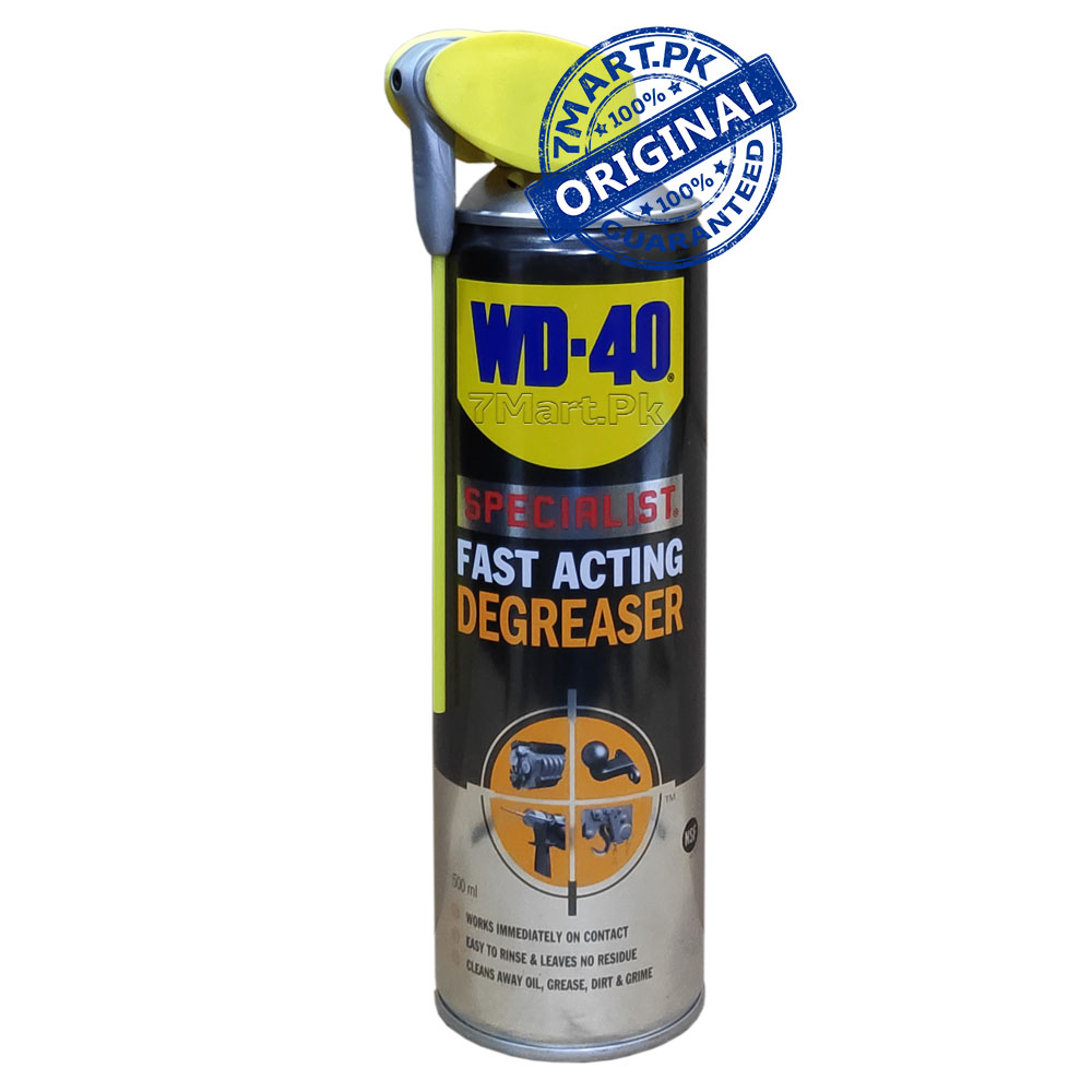 Wd 40 Specialist Fast Acting Degreaser Spray 500 Ml 7mart