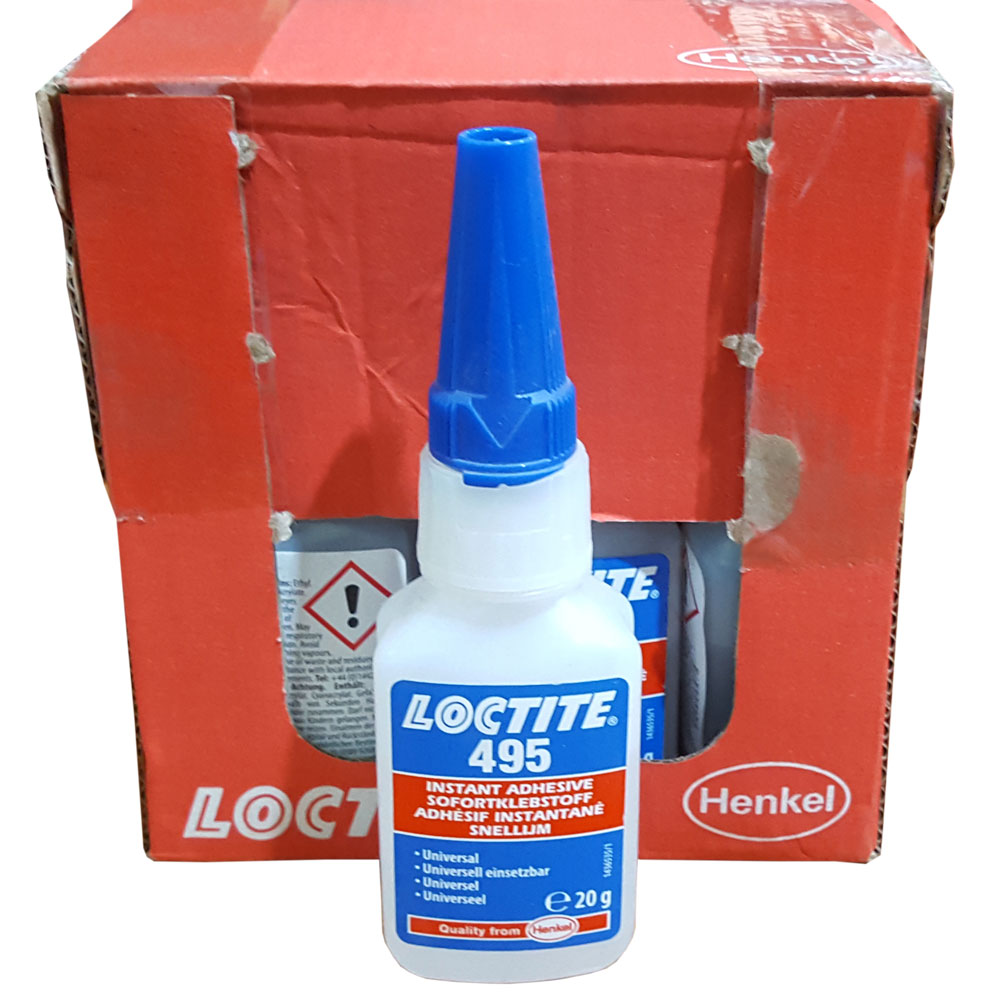 Original Henkel LOCTITE 495, General Purpose, Low Viscosity Instant ...